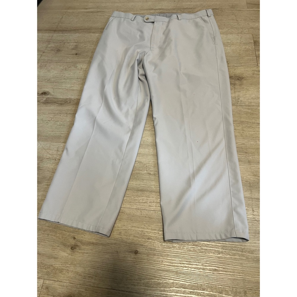 Peter‎ Millar Crown Sport Mens 36 Light Grey Performance Golf Pants Trousers